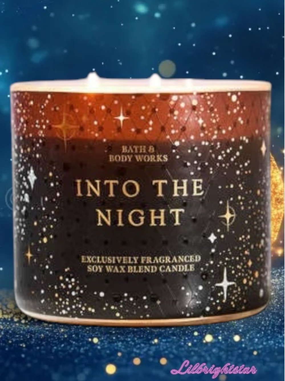 🆕✨ Into The Night Bath & Body Works 3  Wick Premium Candle 14.5 Oz NWT